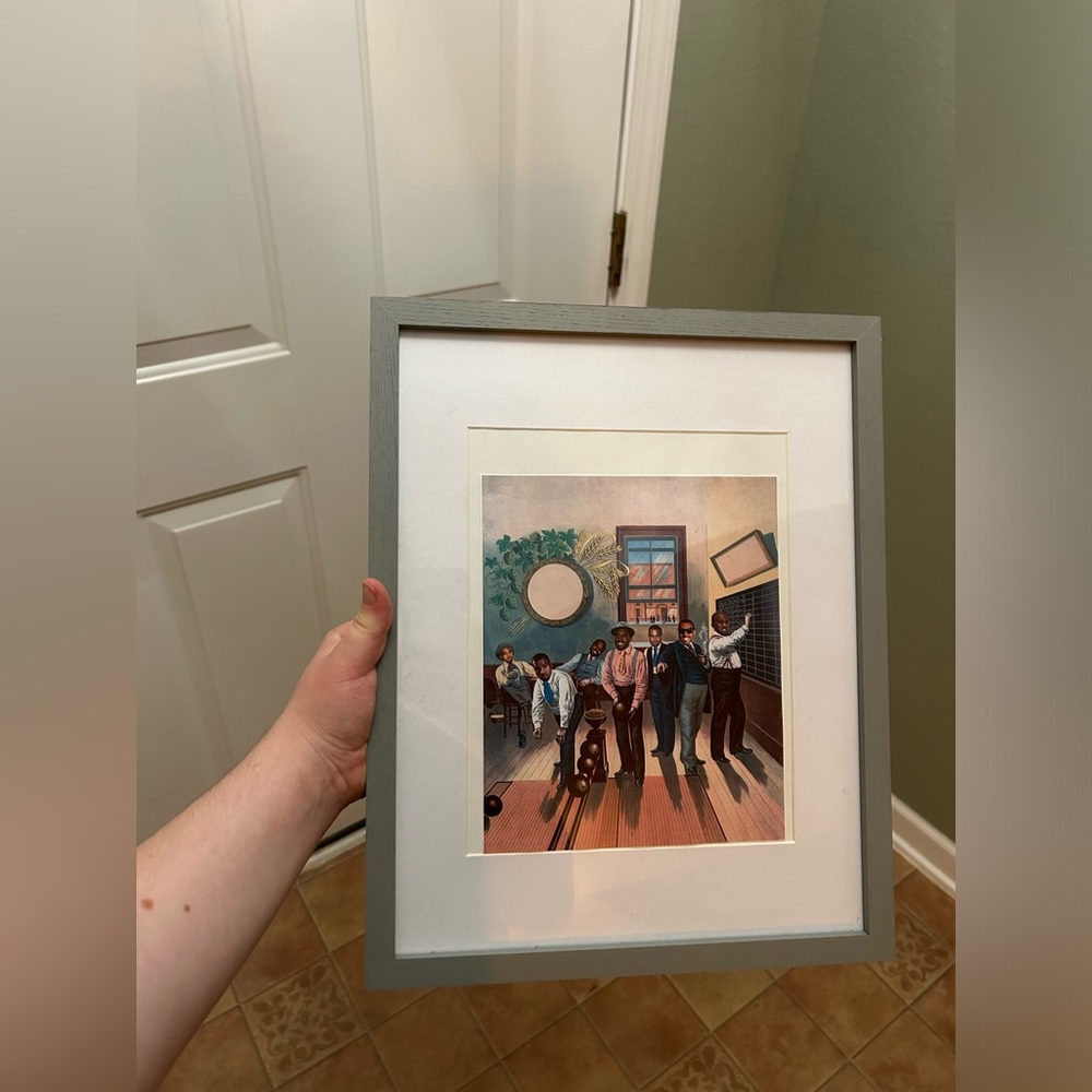 Vintage Kanye Bowling Picture